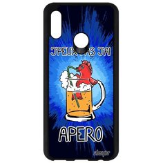 Чехол на смартфон Honor 10 Lite, "Не могу - у меня аперитив!" Шутка Utaupia