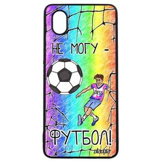 Чехол на смартфон Galaxy A01, "Не могу - у меня футбол!" Повод Комикс Utaupia
