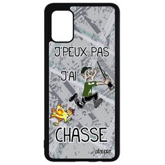 Чехол на смартфон Galaxy A51, "Не могу - у меня охота!" Комикс Повод Utaupia