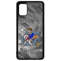 Чехол на смартфон Samsung Galaxy A51, "Не могу - у меня матч!" Юмор Карикатура Utaupia
