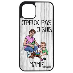 Чехол на смартфон Apple iPhone 12 mini, "Не могу - стала бабушкой!" Пародия Комикс Utaupia