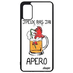 Чехол на смартфон Galaxy A41, "Не могу - у меня аперитив!" Пиво Комикс Utaupia