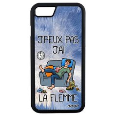 Чехол на смартфон Apple iPhone SE 2020, "Не могу - мне лень!" Юмор Неохота Utaupia