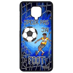 Чехол на смартфон Redmi Note 9 Pro, "Не могу - у меня футбол!" Юмор Повод Utaupia