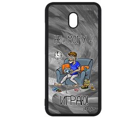 Чехол на смартфон Xiaomi Redmi 8A, "Не могу - играю!" Комикс Geek Utaupia