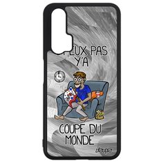 Чехол на смартфон Huawei Nova 5T, "Не могу - кубок мира!" Болельщик Юмор Utaupia