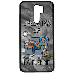 Чехол на смартфон Redmi 9, "Не могу - мне лень!" Симуляция Шутка Utaupia