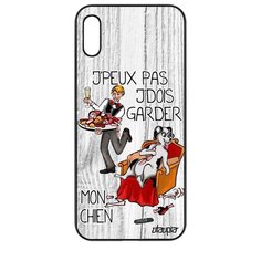 Чехол на смартфон Honor 8A, "Не могу - у меня собака!" Юмор Пародия Utaupia