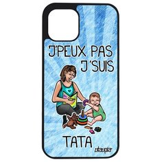 Чехол на смартфон iPhone 12, "Не могу - стала тетей!" Повод Карикатура Utaupia