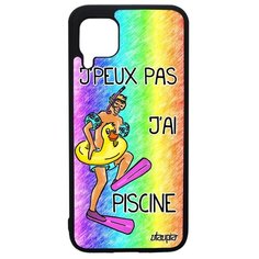 Чехол на смартфон P40 Lite, "Не могу - у меня бассейн!" Карикатура Шутка Utaupia
