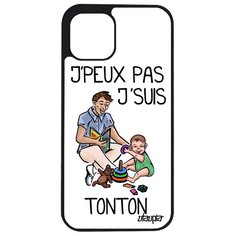 Чехол на смартфон iPhone 12, "Не могу - стал дядей!" Шутка Карикатура Utaupia