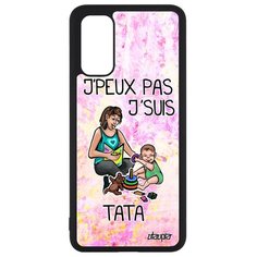 Чехол на смартфон Samsung Galaxy S20, S20 5G, "Не могу - стала тетей!" Пародия Юмор Utaupia