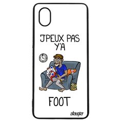 Чехол на смартфон Galaxy A01, "Не могу - смотрю футбол!" Юмор Шутка Utaupia