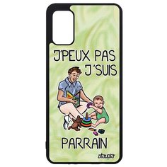 Чехол на смартфон Galaxy A41, "Не могу - стал крестным!" Отец Карикатура Utaupia