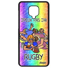 Чехол на смартфон Redmi Note 9S, "Не могу - у меня регби!" Игра Юмор Utaupia