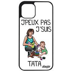 Чехол на смартфон Apple iPhone 12 pro max, "Не могу - стала тетей!" Комикс Семья Utaupia