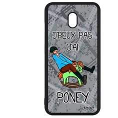 Чехол на смартфон Xiaomi Redmi 8A, "Не могу - у меня пони!" Карикатура Лошадь Utaupia