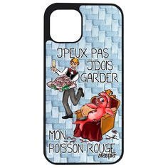 Чехол на смартфон iPhone 12, "Не могу - у меня красная рыбка!" Повод Пародия Utaupia