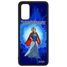 Чехол на смартфон Galaxy S20, S20 5G, "Суперпринцесса" Юмор Герой Utaupia