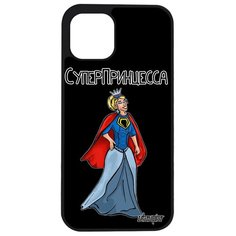 Чехол на смартфон Apple iPhone 12 pro, "Суперпринцесса" Комикс Шутка Utaupia