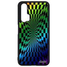 Чехол для Honor 20, "Иллюзия шахмат" Двухцветный Зеркало Utaupia