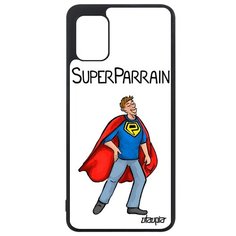 Чехол на смартфон Samsung Galaxy A31, "Суперкрестный" Шутка Герой Utaupia