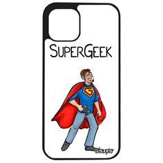 Чехол на смартфон Apple iPhone 12 pro max, "Супергик" Технарь Комикс Utaupia