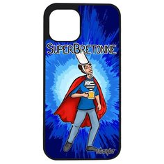 Чехол на смартфон iPhone 12 mini, "Супербретонка" Франция Бретань Utaupia