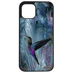 Чехол на смартфон iPhone 12 pro, "Колибри" Птенец Рисунок Utaupia