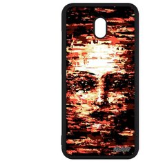 Чехол на смартфон Xiaomi Redmi 8A, "Женское лицо" Иллюзия Искусственный Utaupia