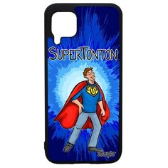 Чехол на смартфон Huawei P40 Lite, "Супердядя" Комичный Супергерой Utaupia