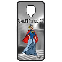 Чехол на смартфон Xiaomi Redmi Note 9 Pro, "Суперпринцесса" Смешной Комикс Utaupia