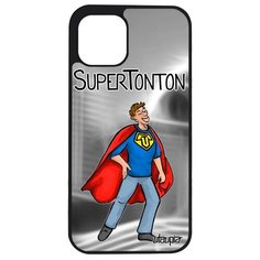 Чехол на смартфон iPhone 12 mini, "Супердядя" Семья Герой Utaupia