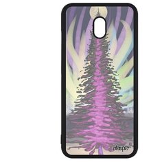 Чехол на смартфон Redmi 8A, "Зимняя ель" Луна Сияние Utaupia