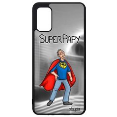 Чехол на смартфон Galaxy A41, "Супердед" Юмор Дедуля Utaupia