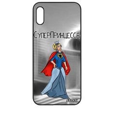 Чехол на смартфон Honor 8A, "Суперпринцесса" Комикс Герой Utaupia