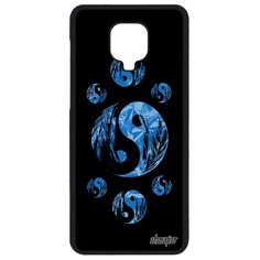 Чехол на смартфон Xiaomi Redmi Note 9S, "Инь и Ян" Добро и зло Экилибр Utaupia