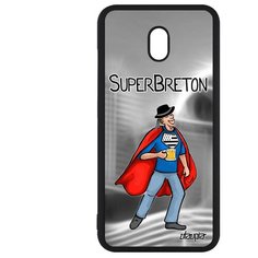 Чехол на смартфон Redmi 8A, "Супербретонец" Веселый Бретань Utaupia