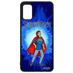 Чехол на смартфон Galaxy A41, "Супертетя" Комикс Шутка Utaupia