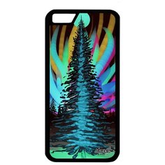 Чехол на смартфон iPhone 6 6S, "Зимняя ель" Зима Снег Utaupia