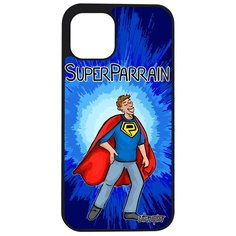 Чехол на смартфон Apple iPhone 12 pro max, "Суперкрестный" Герой Супергерой Utaupia