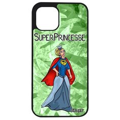 Чехол на смартфон iPhone 12 mini, "Суперпринцесса" Юмор Комикс Utaupia