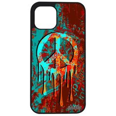 Чехол на смартфон Apple iPhone 12 pro max, "Peace and Love" Пацифизм Рисунок Utaupia