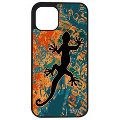Чехол на смартфон Apple iPhone 12 pro, "Саламандра" Огненная Талисман Utaupia