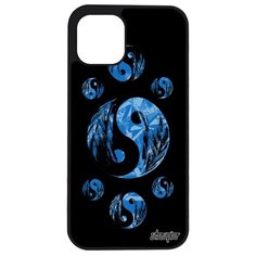 Чехол на смартфон iPhone 12 mini, "Инь и Ян" Гармония Символ Utaupia