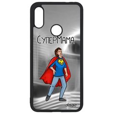 Чехол на смартфон Redmi Note 7, "Супермама" Герой Комикс Utaupia