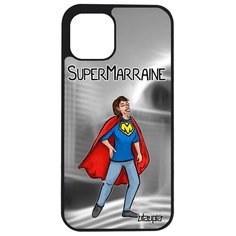 Чехол на смартфон Apple iPhone 12, "Суперкрестная" Смешной Комичный Utaupia
