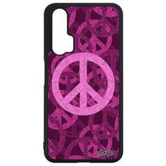 Чехол на смартфон Honor 20, "Peace and Love" Символ Мандала Utaupia
