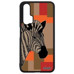 Чехол на смартфон Honor 20, "Зебра" Zebra Саванна Utaupia