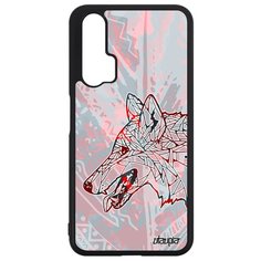 Чехол на смартфон Nova 5T, "Волк" Злой Охота Utaupia